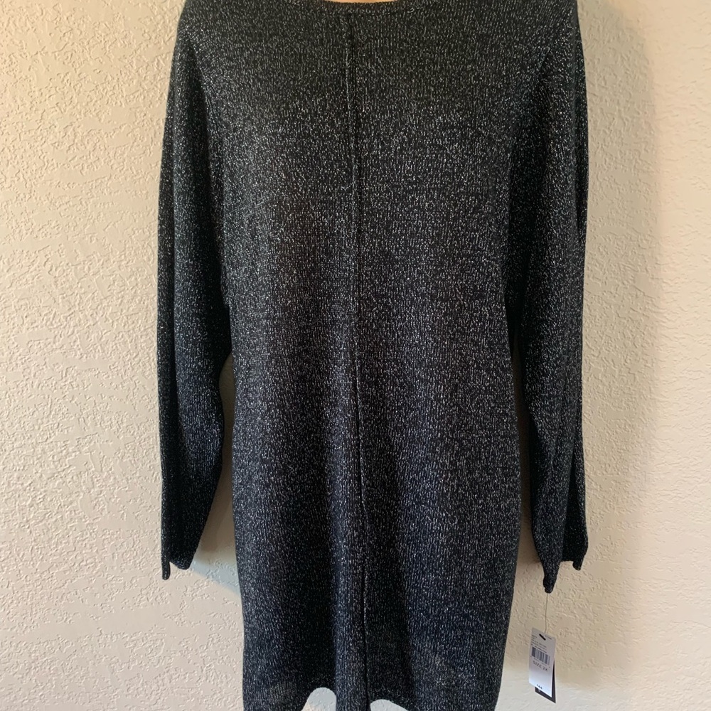 ALYX, NWT, Black & Silver light sweater Size 2X